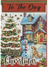 To The Dog Happy Christmas